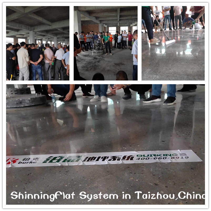 concrete floor grinding and polishing in China