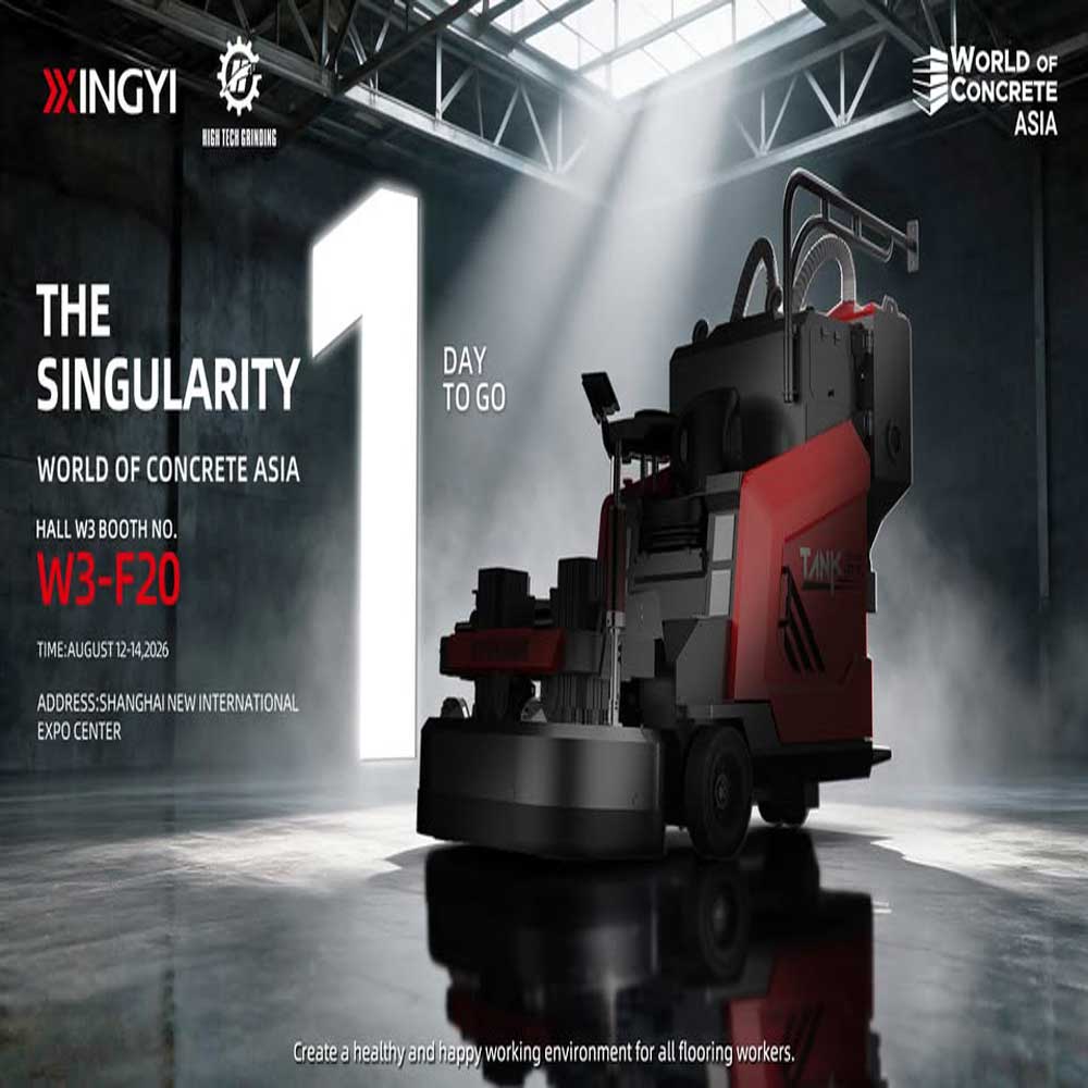 Meet XINGYI at World of Concrete Asia 2026