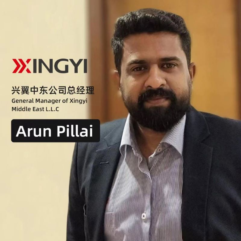 Welcome Mr. Arun Pillai To Join The Team Of Xingyi Polishing Machine Company